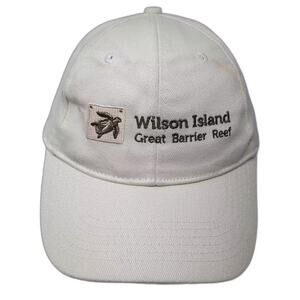 Grace Collection Wilson Island Great Barrier Reef Beige Baseball Cap Hat OS